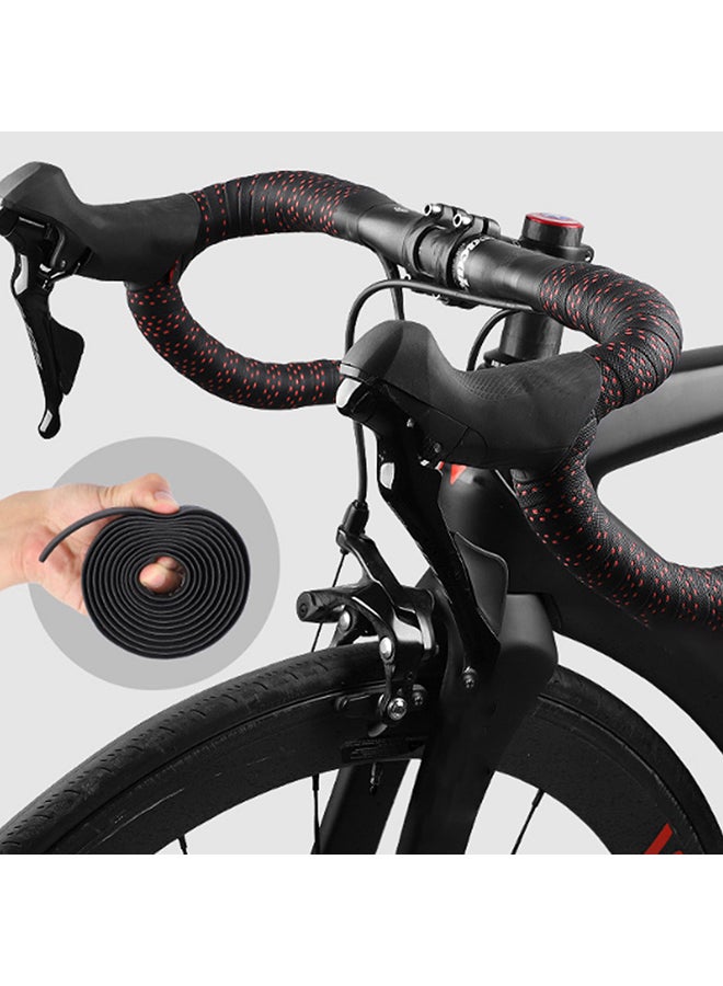 Generic 2Pcs Road Bike Bicycle Handlebar Grip Wrap Anti-slip Strap Colorful Tape Belt 22.5x8.5x3cm  - Image 4