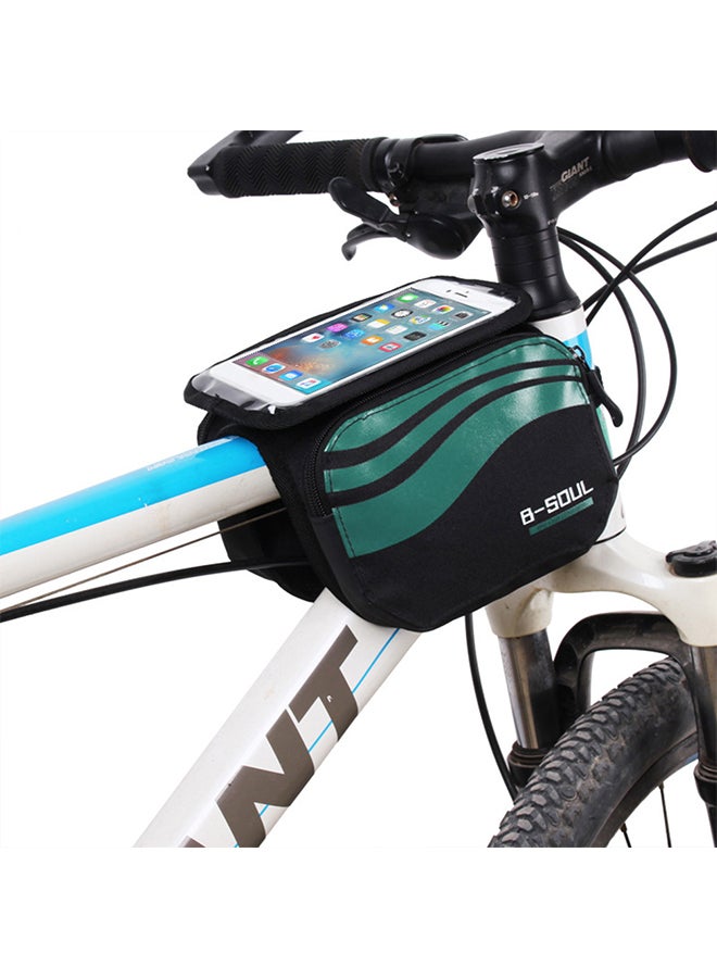 Generic Mountain Bike Top Tube Bag Storage Pouch Bicycle Accessories for 5.7 Inch Phone 30x18x3cm  - Image 3