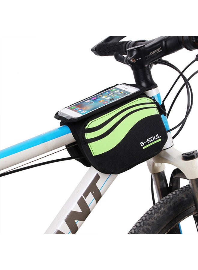 Generic Mountain Bike Top Tube Bag Storage Pouch Bicycle Accessories for 5.7 Inch Phone 30x18x3cm  - Image 5