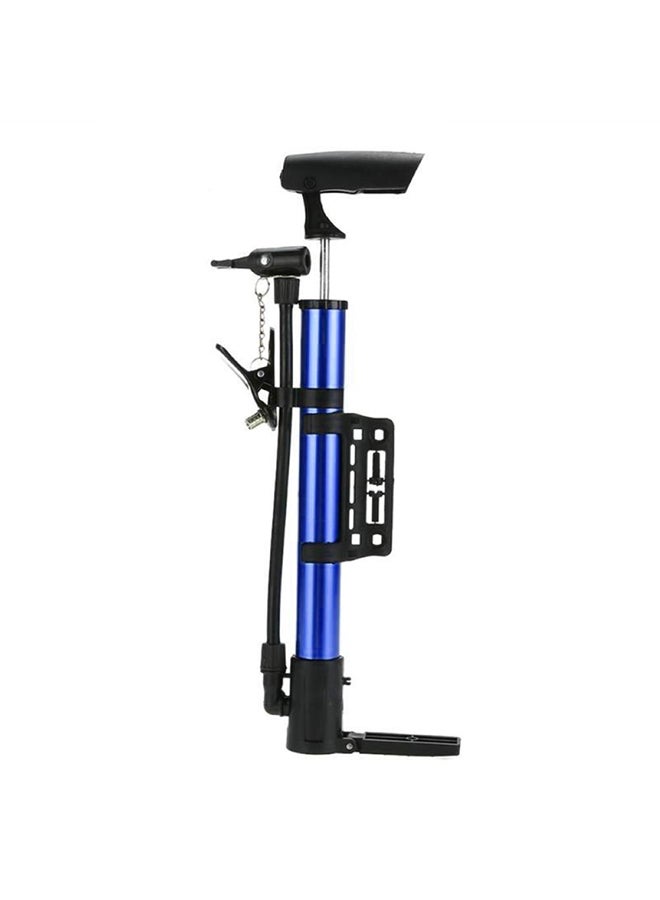 Generic Bike Football Aluminium Alloy American British Valve Portable Air Pump Inflator 30x5x3cm - Image 1