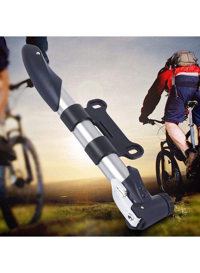 Portable Bike Bicycle Mini High Pressure Hand Cycling Air Pump Tire Inflator 24x4.5x2cm - Image 3