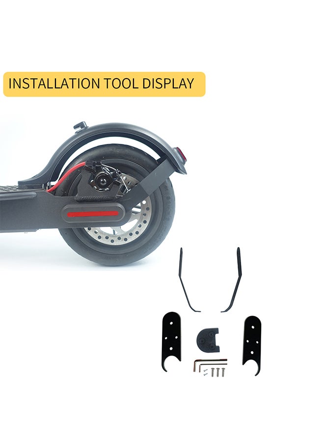Generic - 1 Pair Electric Scooter Mudguard Fender Bracket Support Stand for Mijia M365 Pro 20.5x14x3.2cm - Image 1