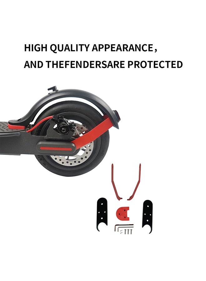 Generic - 1 Pair Electric Scooter Mudguard Fender Bracket Support Stand for Mijia M365 Pro 20.5x14x3.2cm - Image 1