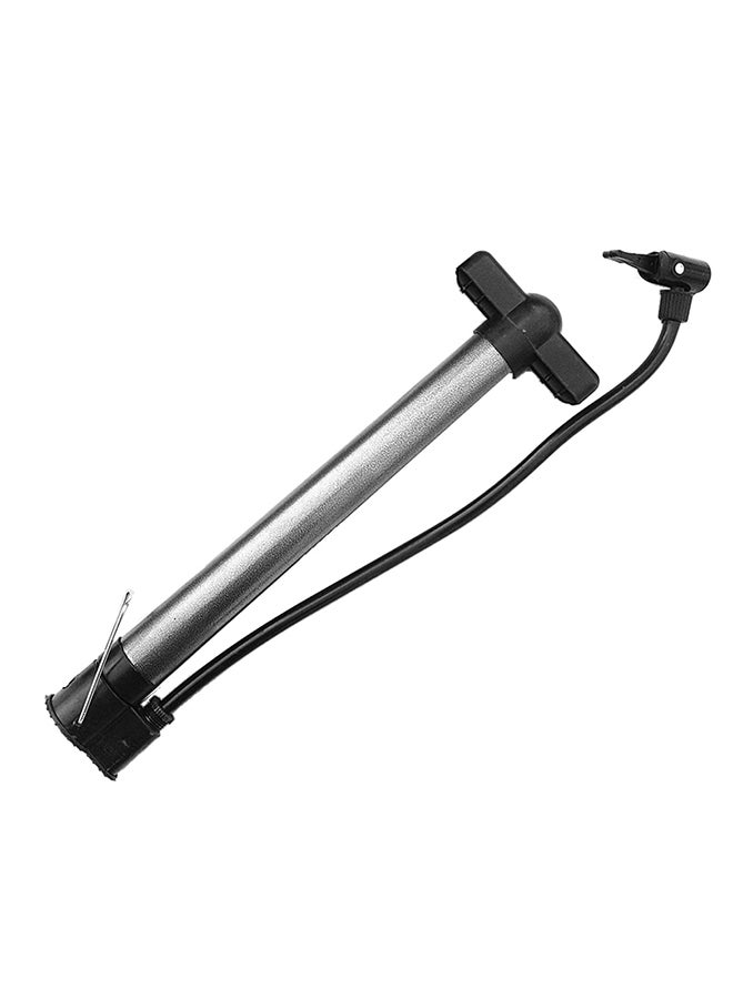 منفاخ بمضخة يدوية محمول بضغط عال للدراجة الجبلية الدراجة العادية كرة السلة 30x9x3سم - Image 4