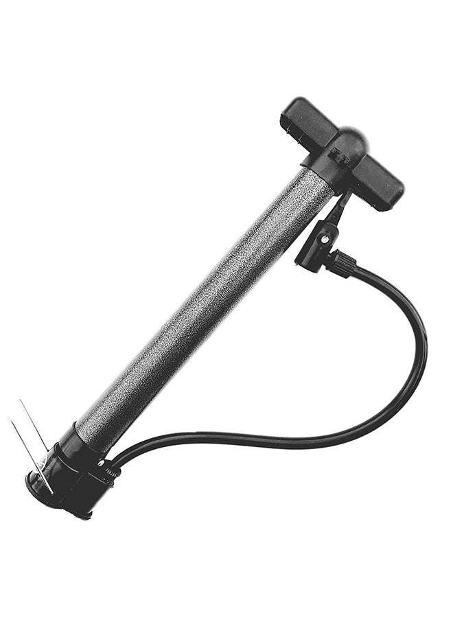 منفاخ بمضخة يدوية محمول بضغط عال للدراجة الجبلية الدراجة العادية كرة السلة 30x9x3سم - Image 5