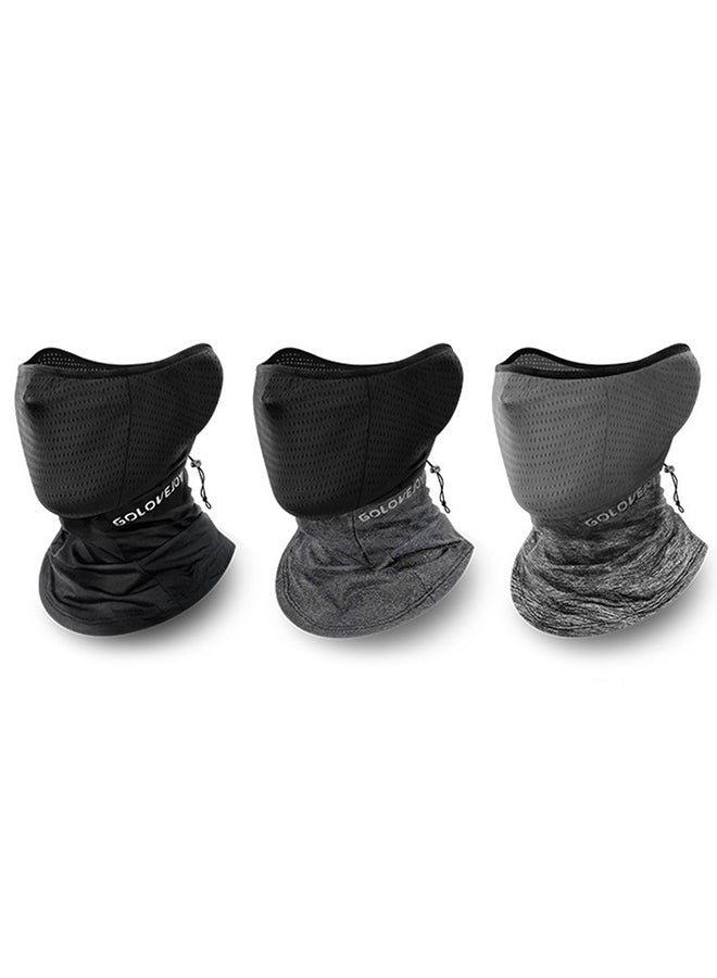 Summer Outdoor Anti UV Dust Neck Gaiter Bandana Face Cover Scarf Arm Sleeves 31x60x1cm - Image 2