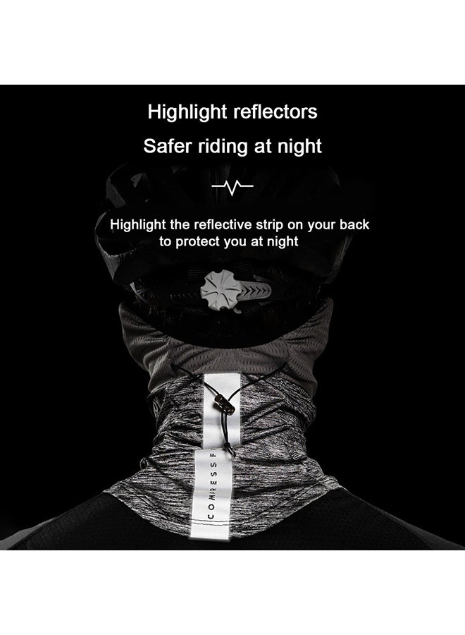 Summer Outdoor Anti UV Dust Neck Gaiter Bandana Face Cover Scarf Arm Sleeves 31x60x1cm - Image 5