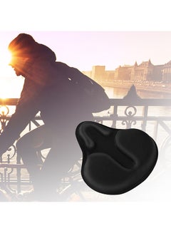 Generic Mountain Road Bike Soft Silicone Bicycle Saddle Cushion Cover Cycling Seat Pad 26x28x8cm  - Image 3