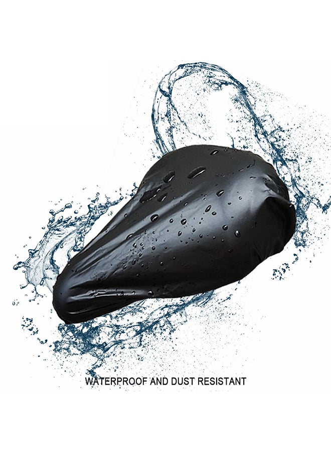 غطاء واق مضاد للمطر والغبار لمقعد الدراجة في الأماكن الخارجية 14x10x2سم - Image 4