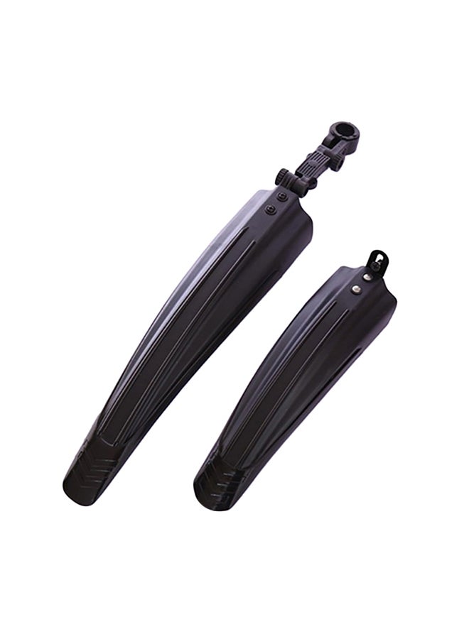 Generic - 1 Pair Stylish MTB Bicycle Front Rear Mudguard Mountain Bike Plastic Fenders Set 52.4x7.7x6.5cm - Image 1