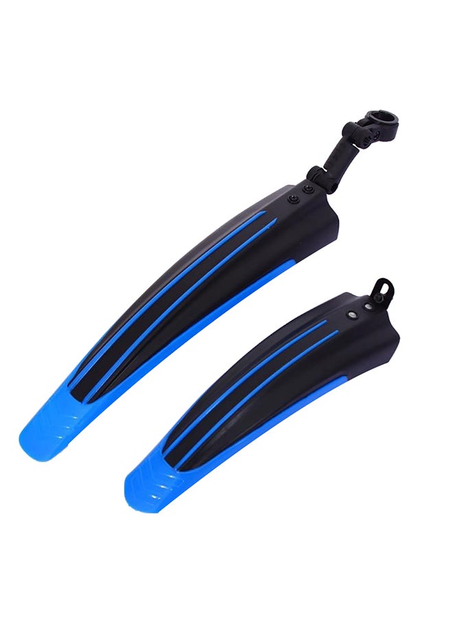 Generic - 1 Pair Stylish MTB Bicycle Front Rear Mudguard Mountain Bike Plastic Fenders Set 52.4x7.7x6.5cm - Image 1