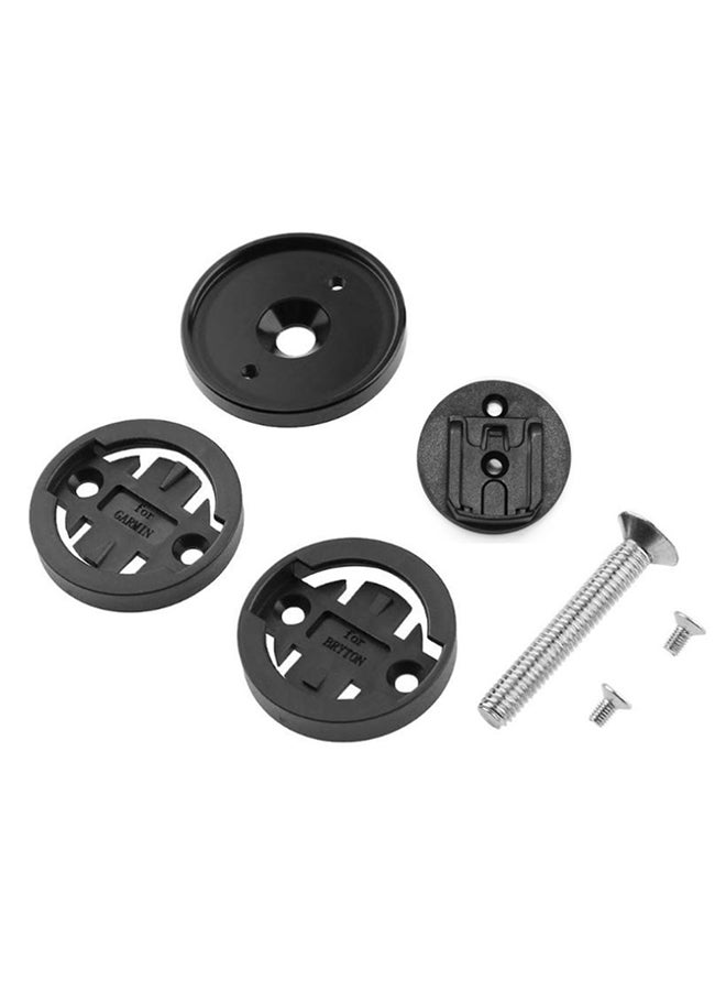 Generic Road Bike Computer Stopwatch Holder Stem Top Cap Cycle Speedometer Mount Bracket 10x10x10cm - Image 1
