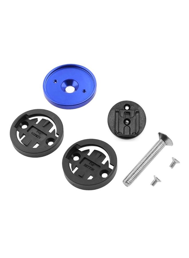 Generic Road Bike Computer Stopwatch Holder Stem Top Cap Cycle Speedometer Mount Bracket 10x10x10cm - Image 1