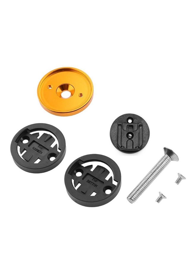 Generic Road Bike Computer Stopwatch Holder Stem Top Cap Cycle Speedometer Mount Bracket 10x10x10cm - Image 1