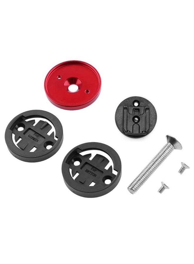 Generic Road Bike Computer Stopwatch Holder Stem Top Cap Cycle Speedometer Mount Bracket 10x10x10cm - Image 1