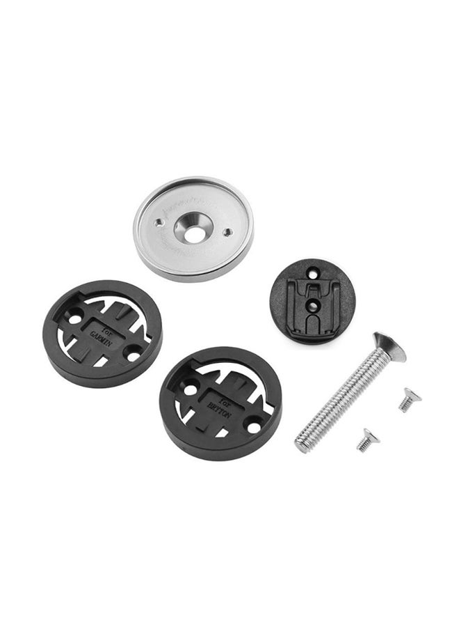 Generic Road Bike Computer Stopwatch Holder Stem Top Cap Cycle Speedometer Mount Bracket 10x10x10cm - Image 1