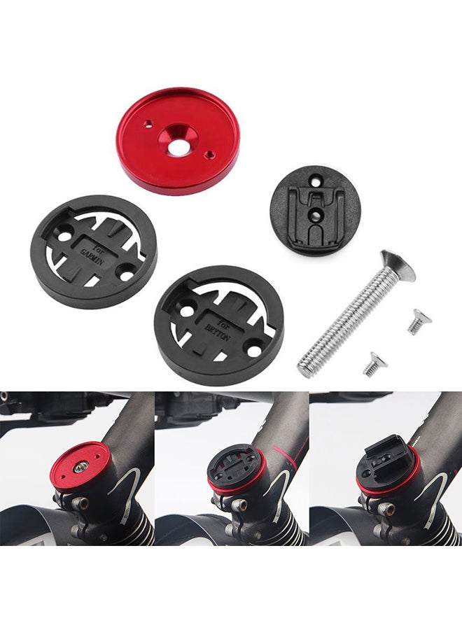 Generic Road Bike Computer Stopwatch Holder Stem Top Cap Cycle Speedometer Mount Bracket 10x10x10cm - Image 2