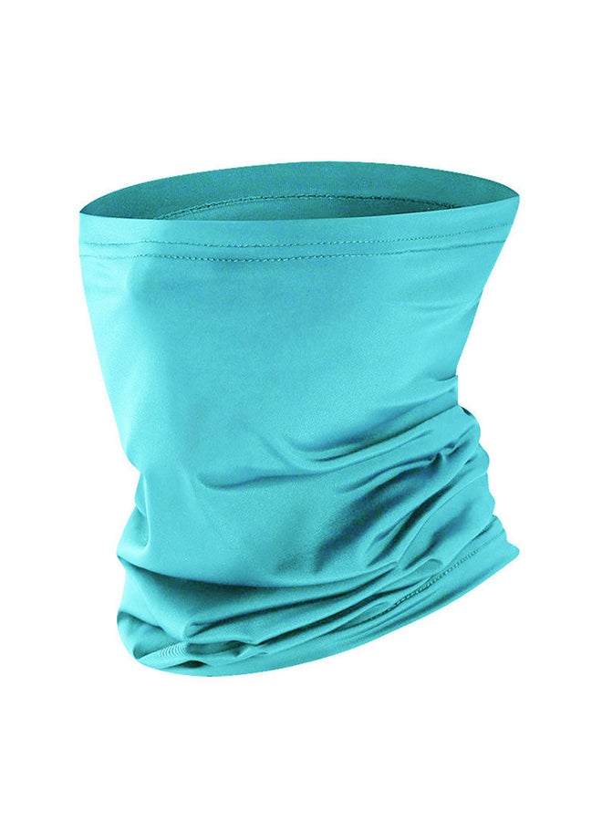 Generic Unisex Solid Color Breathable Anti-UV Dust Face Cover Neck Gaiter Cycling Scarf 14.2x12.1x0.8cm  - Image 1