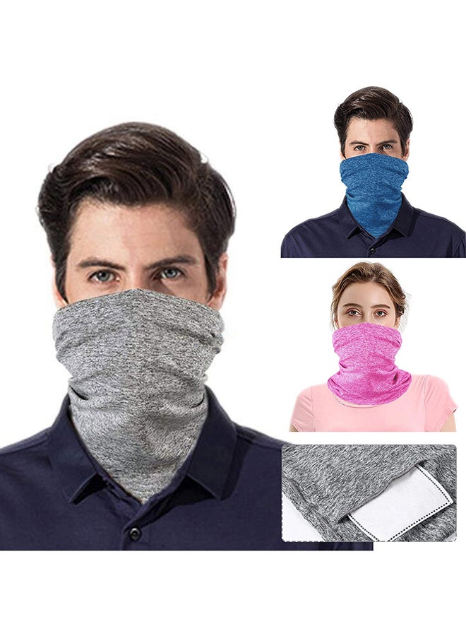Generic Outdoor Riding Breathable Anti Dust UV Bandana Face Cover Neck Gaiter Scarf 23.6x17.5x0.6cm - Image 2