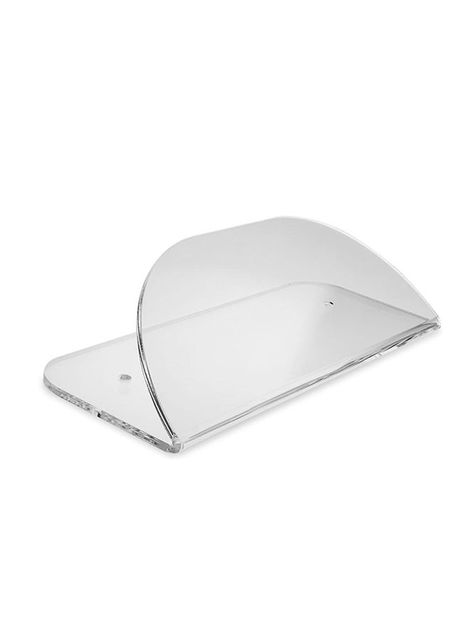 Generic - Longboard Skateboard Wall Mount Invisible Transparent Hanger Shelf Display Rack 28x8.5x10cm - Image 1
