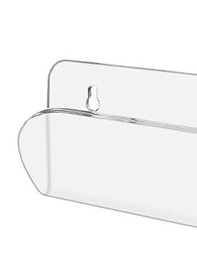 Generic - Longboard Skateboard Wall Mount Invisible Transparent Hanger Shelf Display Rack 28x8.5x10cm - Image 1