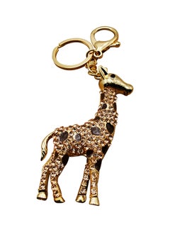 asmat Stone Embossed Horse Crystal Purse Bag Keychain  - Image 2