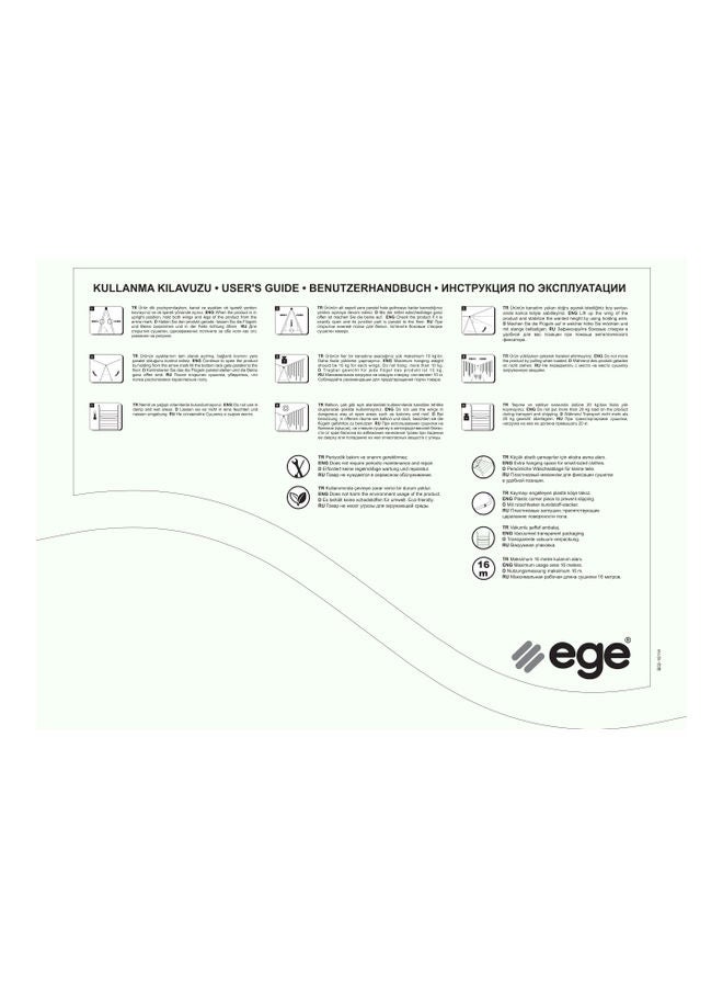 EGE Junior Clothes Dryer Stainless Steel 16meter - Image 3