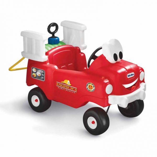 little tikes Fire Truck 616129 Spray And Rescue Ride On Toy 81x45x40cm - Image 2