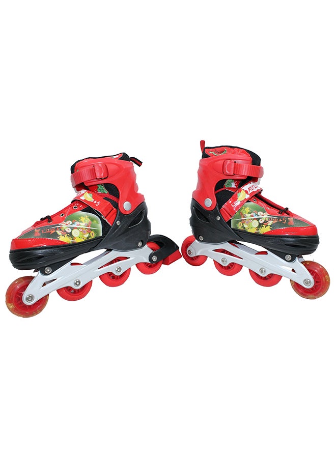 2-Piece Roller Skate Shoes 23x10x15cm