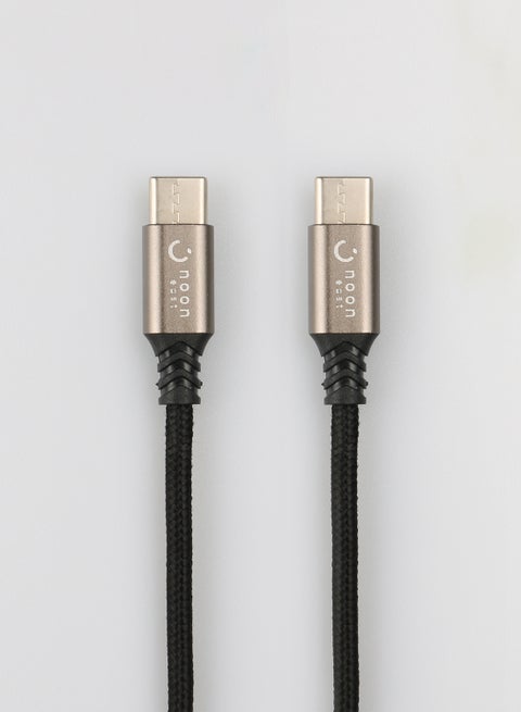 Type-C Data Sync And Charging Cable 3.0meter Black/Rose Gold