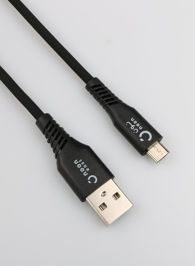 Micro USB Data Sync And Charging Cable 3.0meter Black/Silver/White