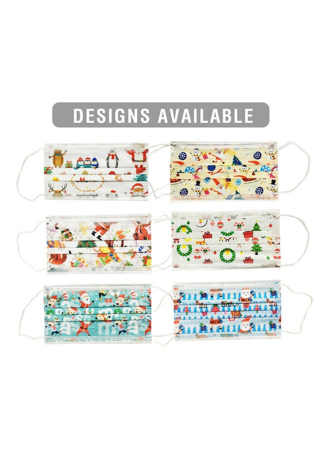 صن بيبي Christmas Disposable Mask Pack of 12 - Image 2