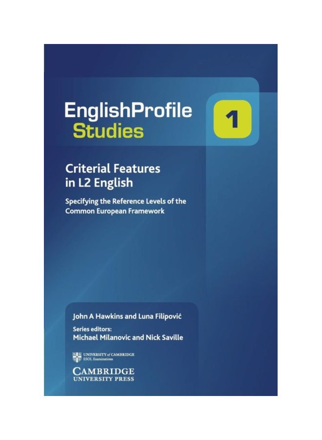 Criterial Features In L2 English: Specifying The Reference Levels Of The Common European Framework paperback english - 30 Jun 2012