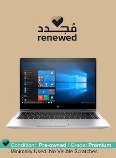 Renewed - EliteBook 840 G6 Laptop With 14.1-Inch Display, Core i5 Processor/8GB RAM/256GB SSD/Intel UHD Graphics Silver