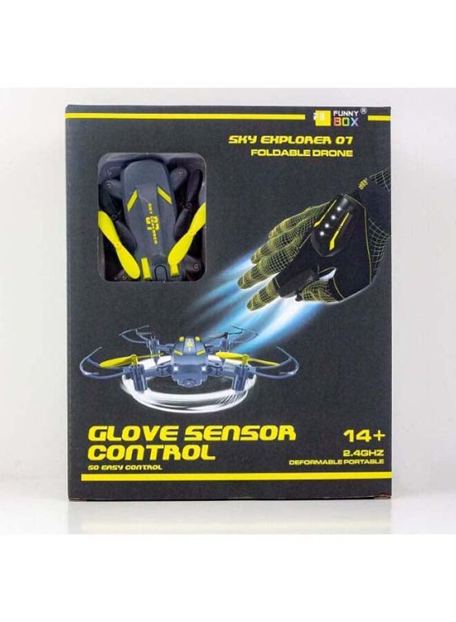 Funny Box Sky Explorer 07 Glove Sensor Control Drone Quadcopter  - Image 4