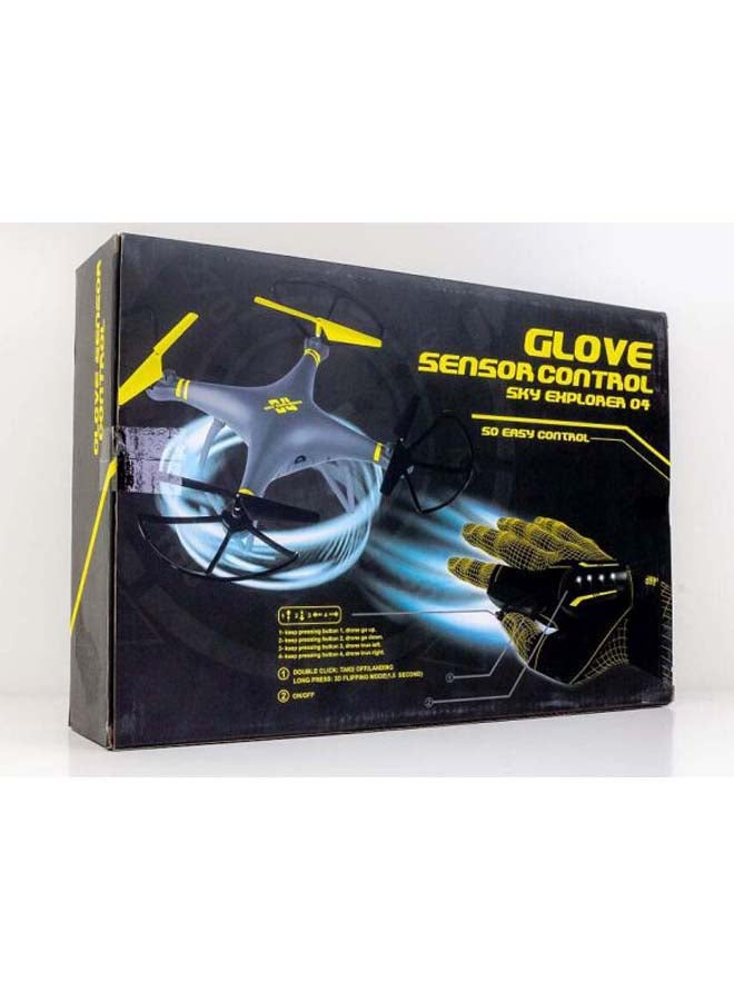 Funny Box Sky Explorer 04 Glove Sensor Control Drone Quadcopter  - Image 3