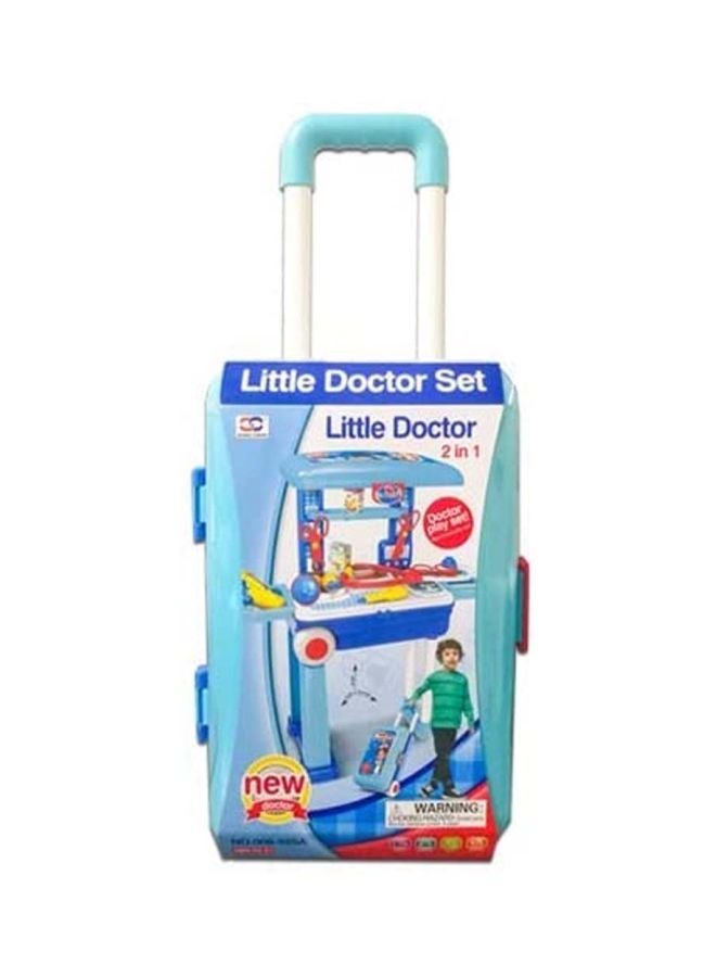 طقم حقيبة بعجلات للعبة الطبيب 2 في 1 - Image 2