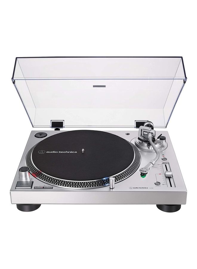 audio-technica Direct-Drive Professional Turntable AT-LP120XUSB Silver/Black  - Image 1