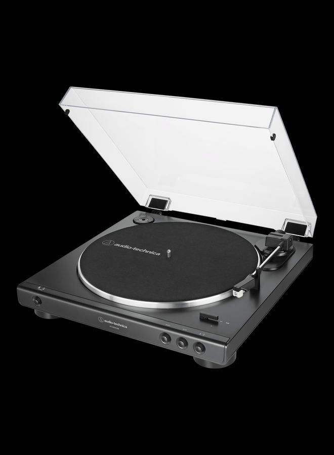 audio-technica - Direct-Drive Professional Turntable AT-LP60XUSB Black - Image 1
