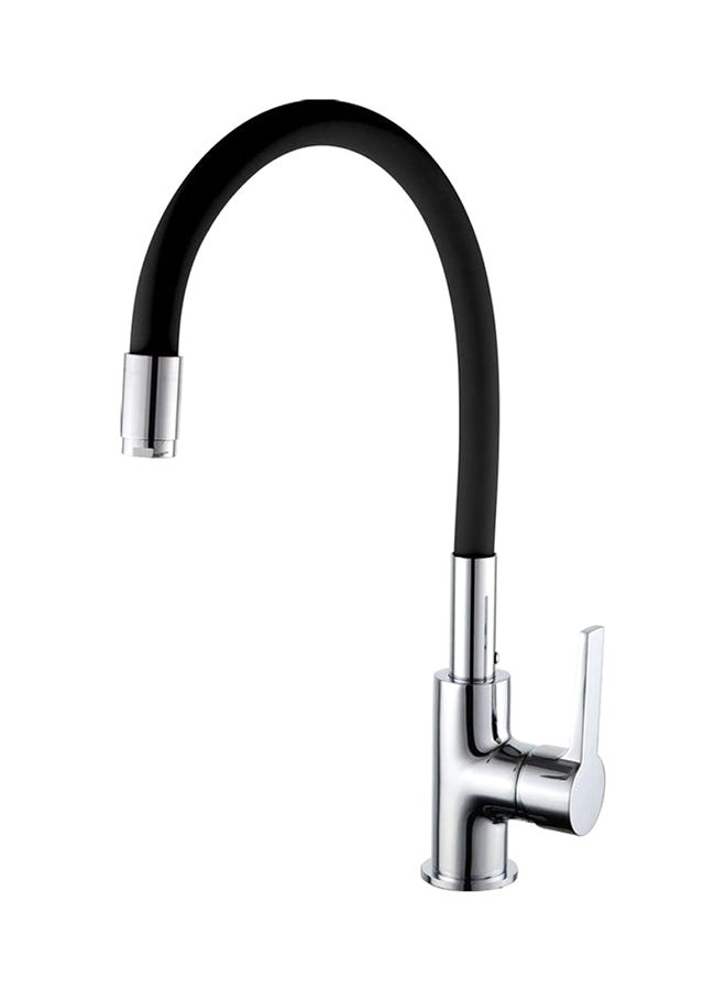 DIME Kitchen Sink Mixer With Stainless Steel Flexible Hose Black