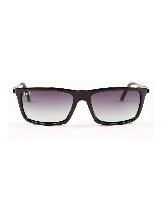 selfie Men's Rectangle Sunglasses SE4214-001 - Image 2