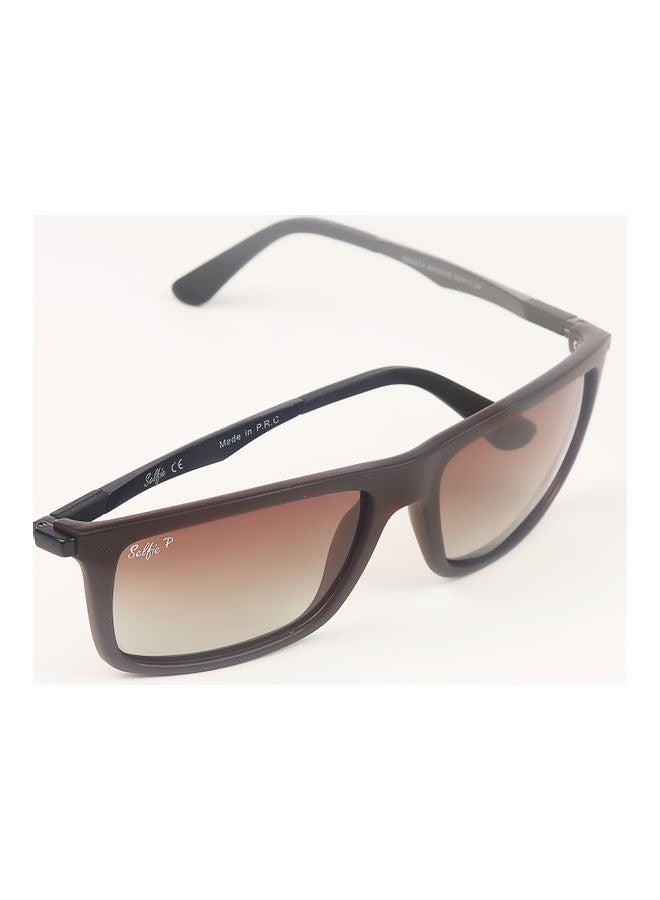 selfie Men's Rectangle Sunglasses SE4214-004 - Image 3
