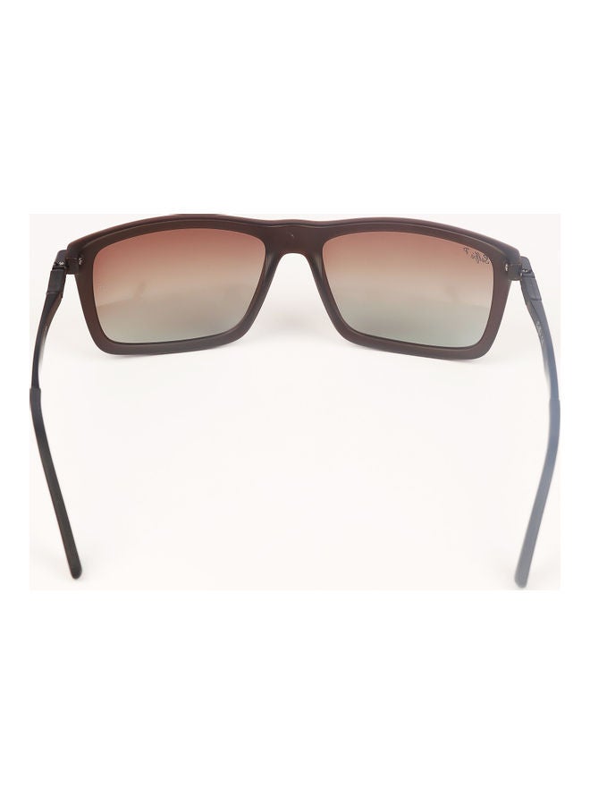 selfie Men's Rectangle Sunglasses SE4214-004 - Image 4