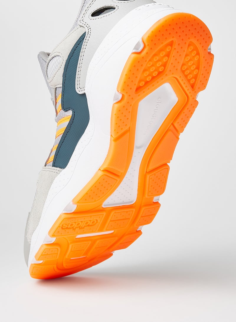 Adidas - Crazy Chaos Running Shoes Grey Two/Signal Orange/Legacy Blue - Image 1