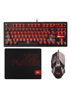 Gaming Keyboard And Mouse Combo & Large Mouse Pad - wired