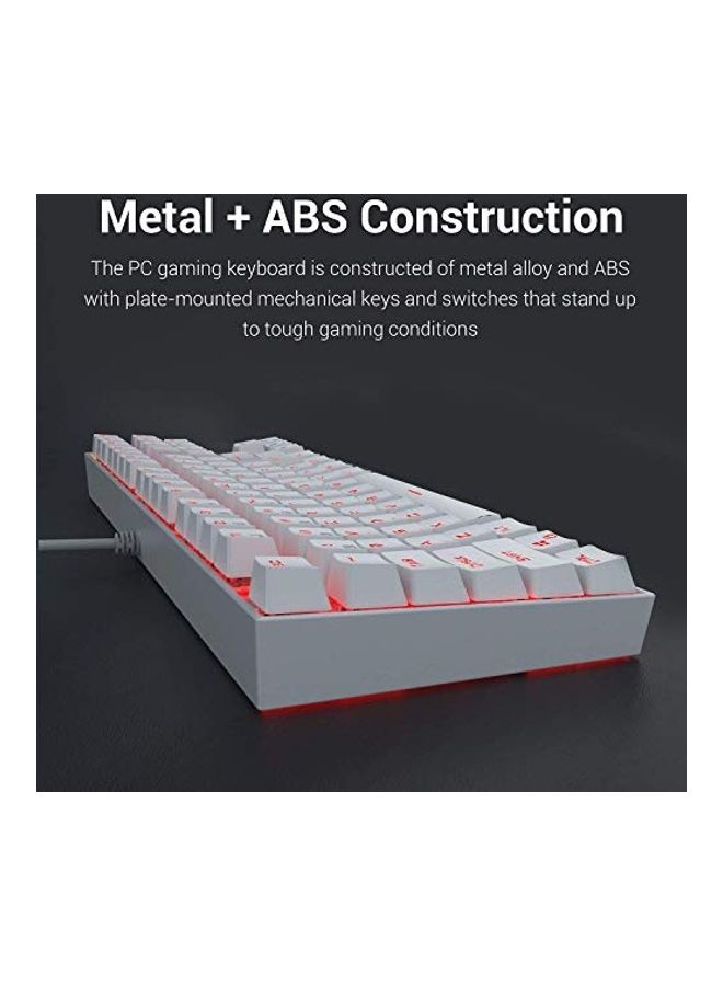 K552 RED Backlit Mechanical Gaming Keyboard - wired
