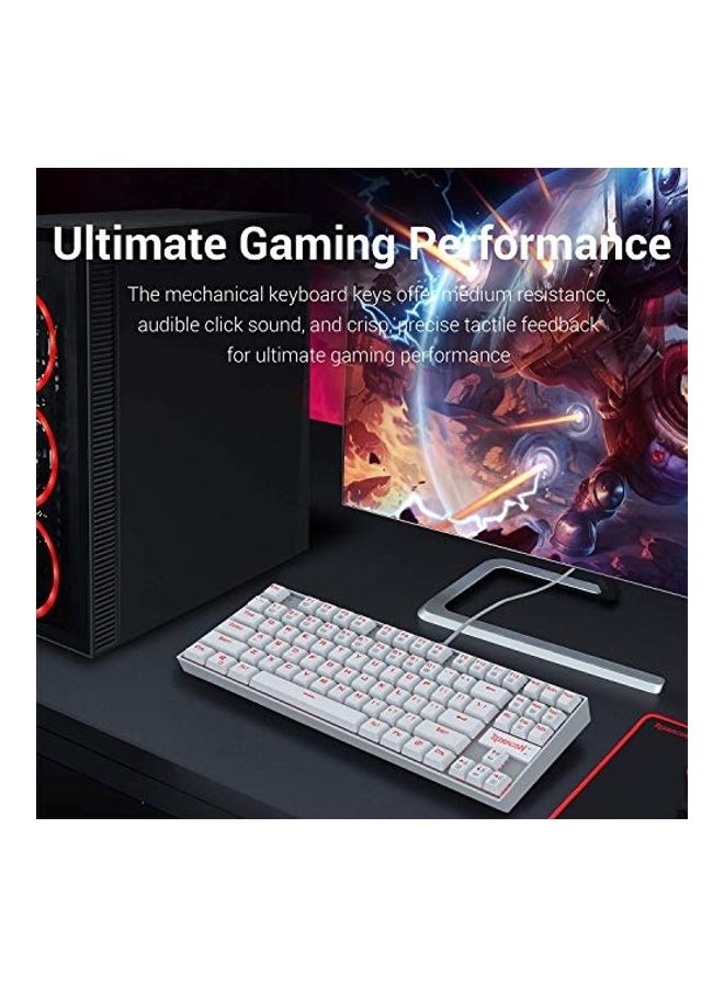 K552 RED Backlit Mechanical Gaming Keyboard - wired