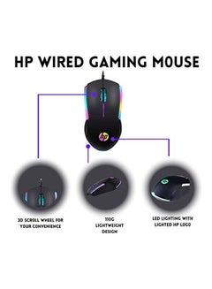 HP Wired RGB High Performance Gaming Mouse  - Image 3