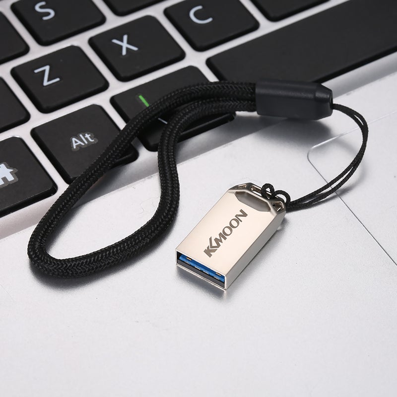 KKmoon 32GB Mini Portable USB3.0 Flash Pen Drive For PC Laptop C8246-32-L Silver  - Image 2