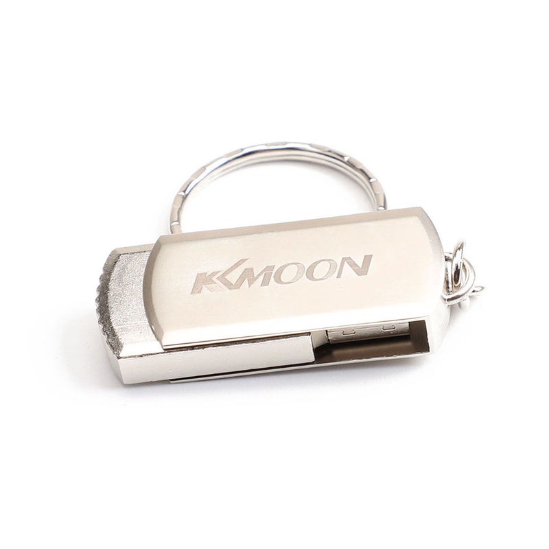 CW10060 128GB Memory Mini Portable USB2.0 Pen Drive With Key Ring C7191S-L Silver  - Image 4